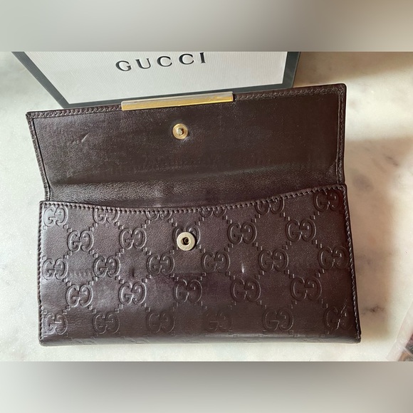 Gucci Guccissima long wallet - Picture 5 of 11